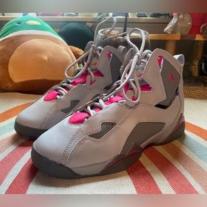 Grey and pink women’s jumpmans.